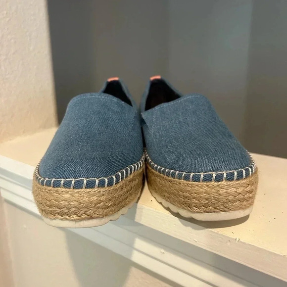 Dr. Scholl's Shoes Womens Sunray Padded Insole Espadrilles Blue Shoes Size 7.5 - Picture 9 of 10